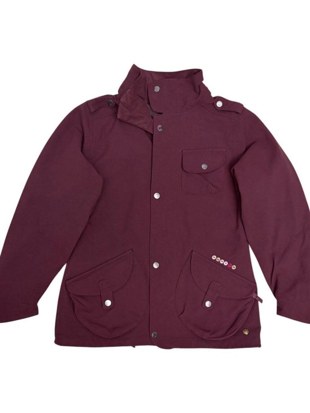 BURTON Snowboard Ski Coat Winter Waterproof CITY SYSTEM JACKET Womens Small